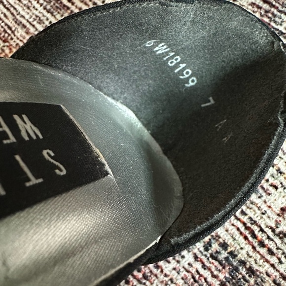 Stuart Weitzman Black Heels - Picture 4 of 7